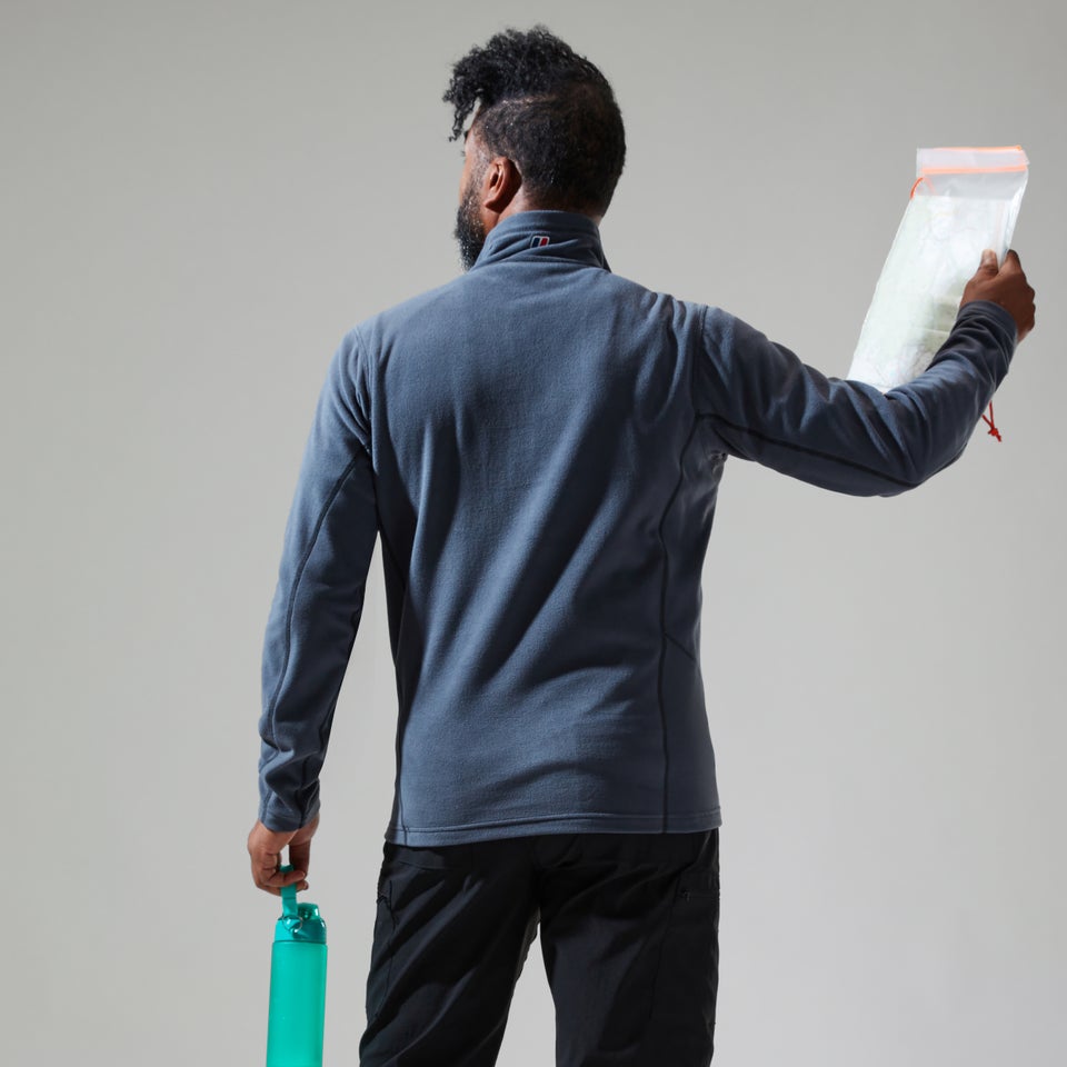 Men's Prism Micro Polartec Half Zip - Dark Grey