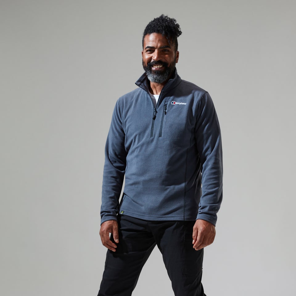 Men's Prism Micro Polartec Half Zip - Dark Grey