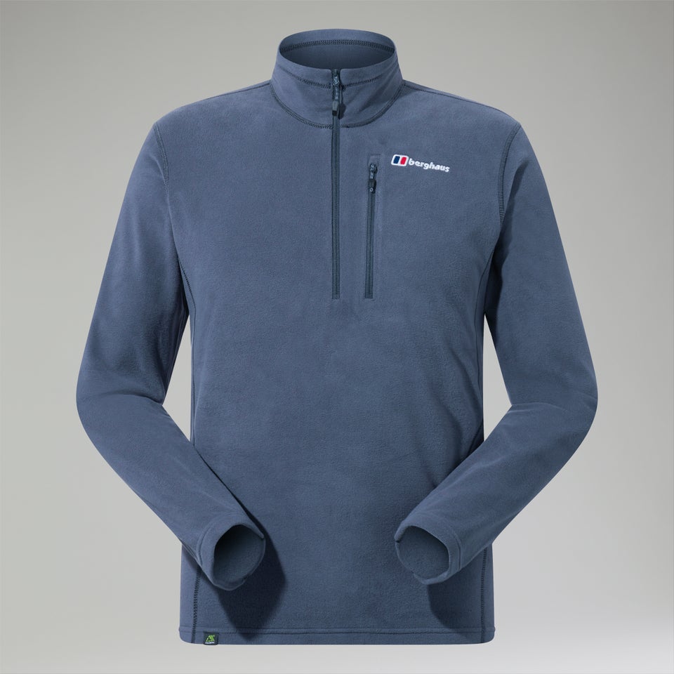 Men's Prism Micro Polartec Half Zip - Dark Grey