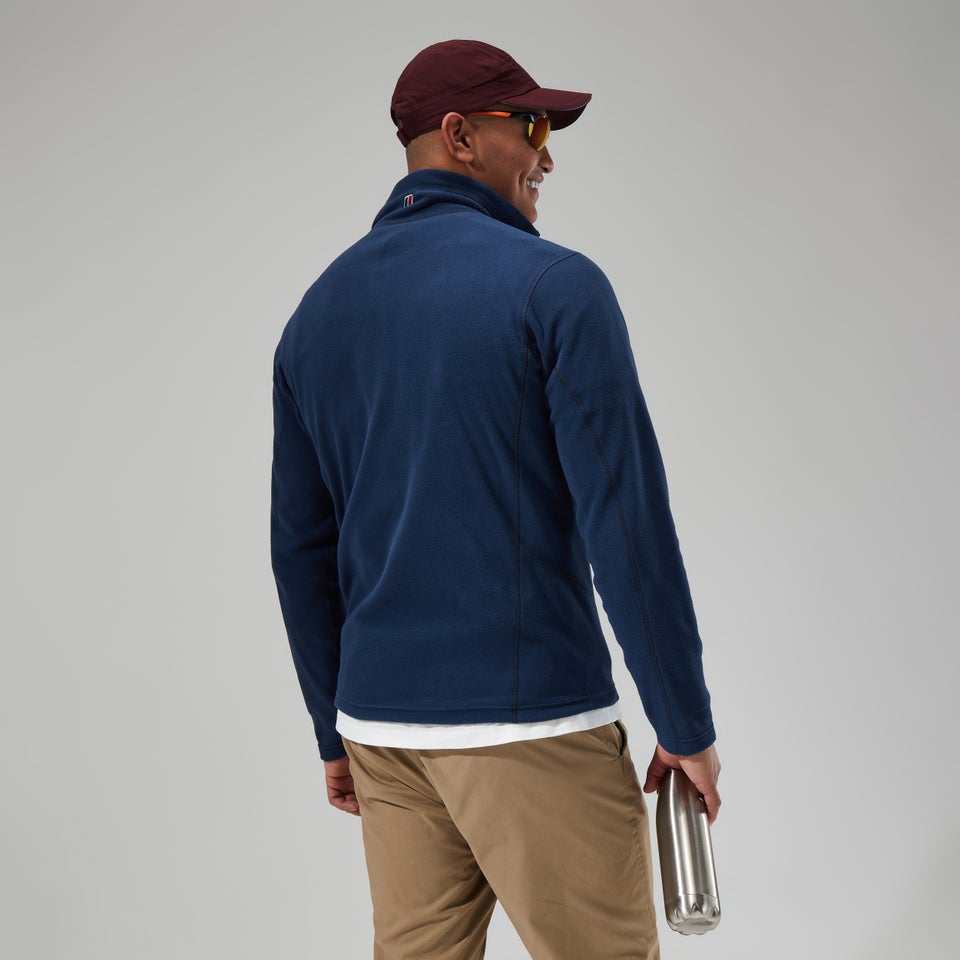 Men's Prism Micro Polartec Half Zip Fleece - Dark Blue