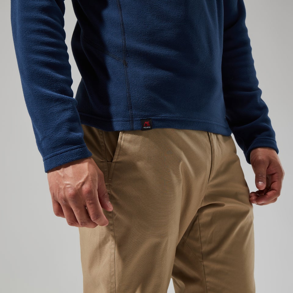 Men's Prism Micro Polartec Half Zip Fleece - Dark Blue