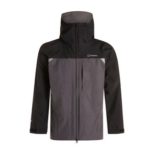 Men's Chombu Waterproof Jacket - Grey / Black