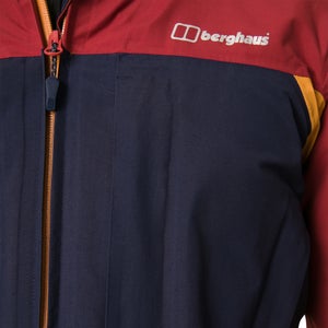 Men's Chombu Waterproof Jacket - Blue / Red