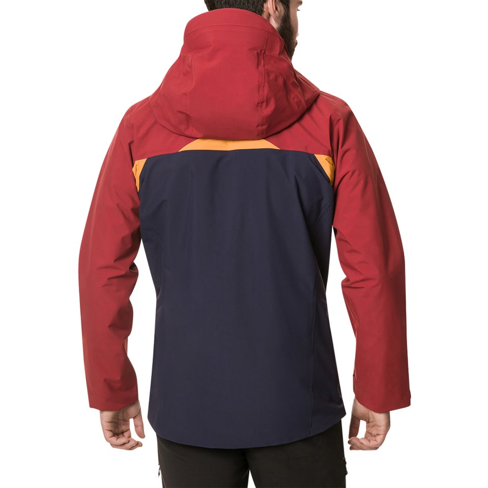 Men's Chombu Waterproof Jacket - Blue / Red