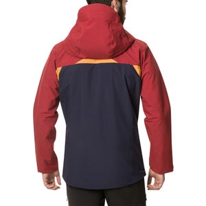 Men's Chombu Waterproof Jacket - Blue / Red