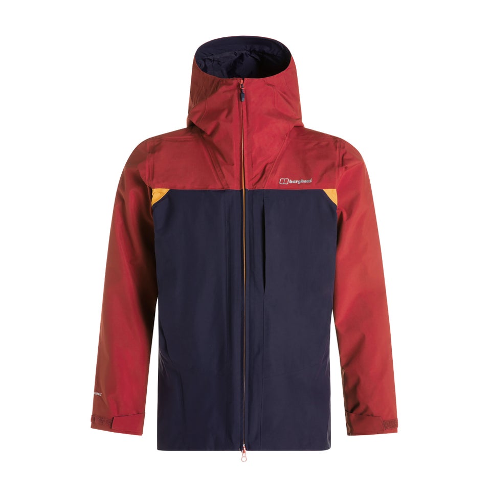 Men's Chombu Waterproof Jacket - Blue / Red