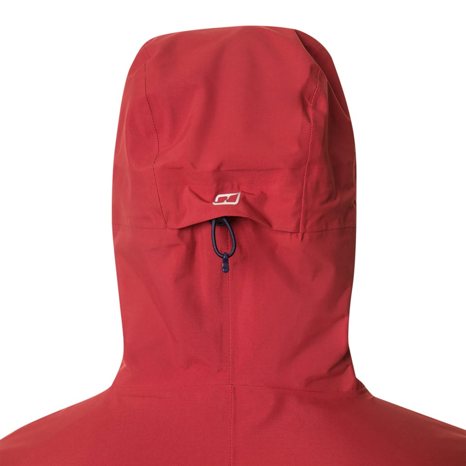 Men's Chombu Waterproof Jacket - Blue / Red