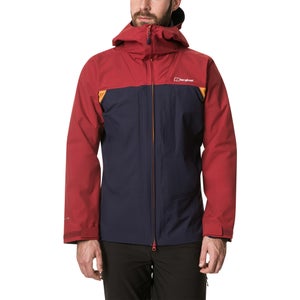 Men's Chombu Waterproof Jacket - Blue / Red