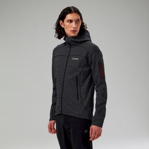 Men's Pravitale Mountain 2.0 Hooded Fleece Jacket - Dark Grey/Black