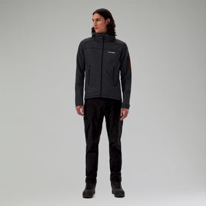Men's Pravitale Mountain 2.0 Hooded Fleece Jacket - Dark Grey/Black