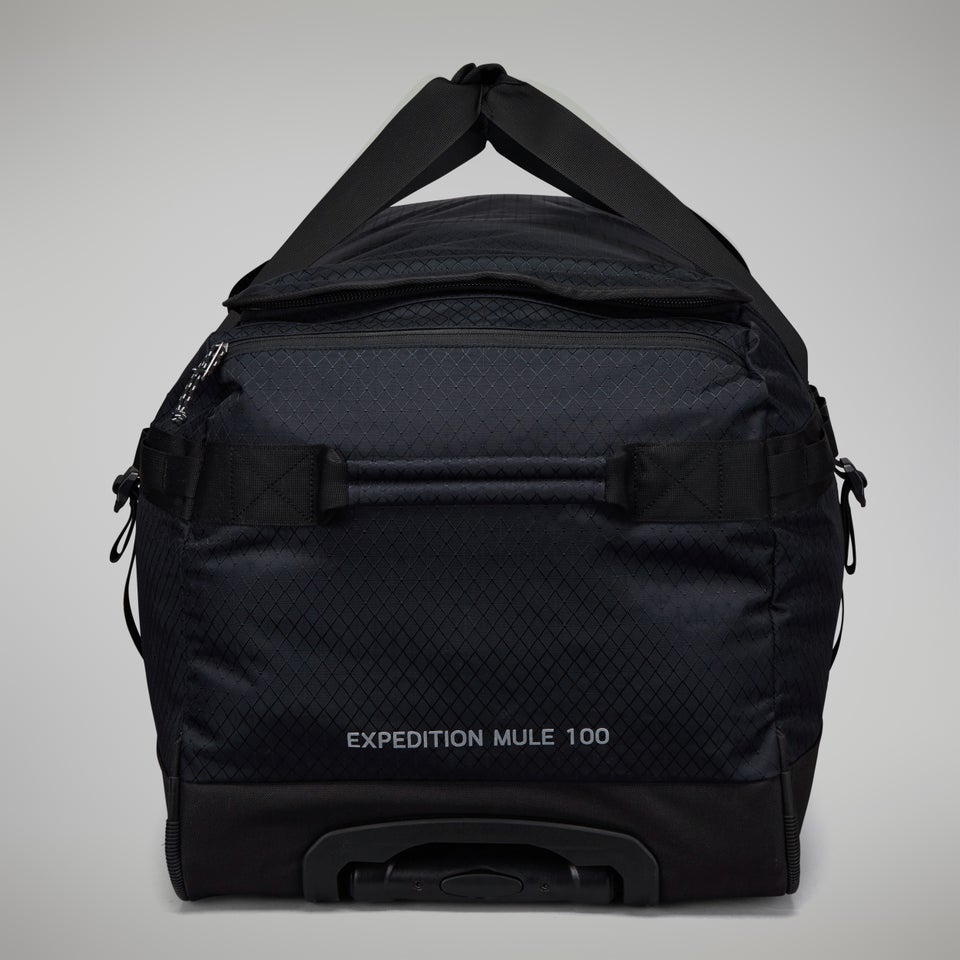 Expedition Mule 100 Reisetasche mit Rädern - Schwarz