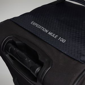 Expedition Mule 100 Reisetasche mit Rädern - Schwarz