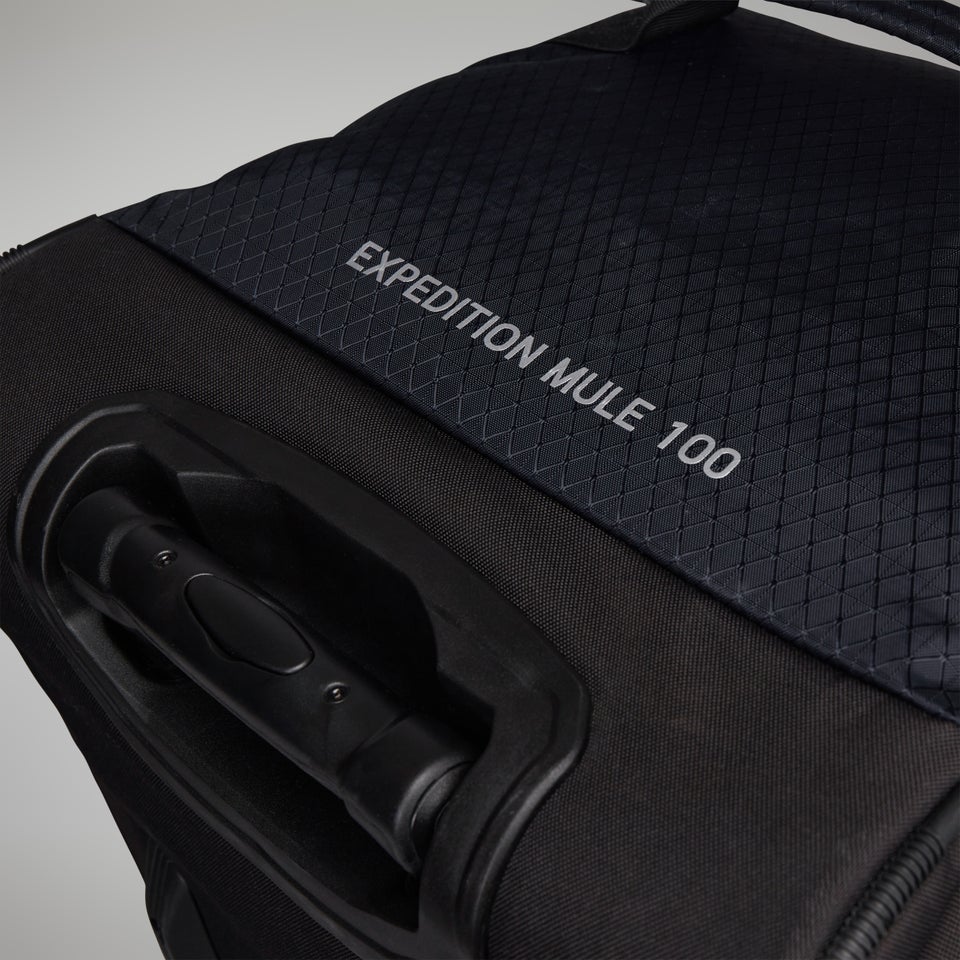 Expedition Mule 100 Reisetasche mit Rädern - Schwarz
