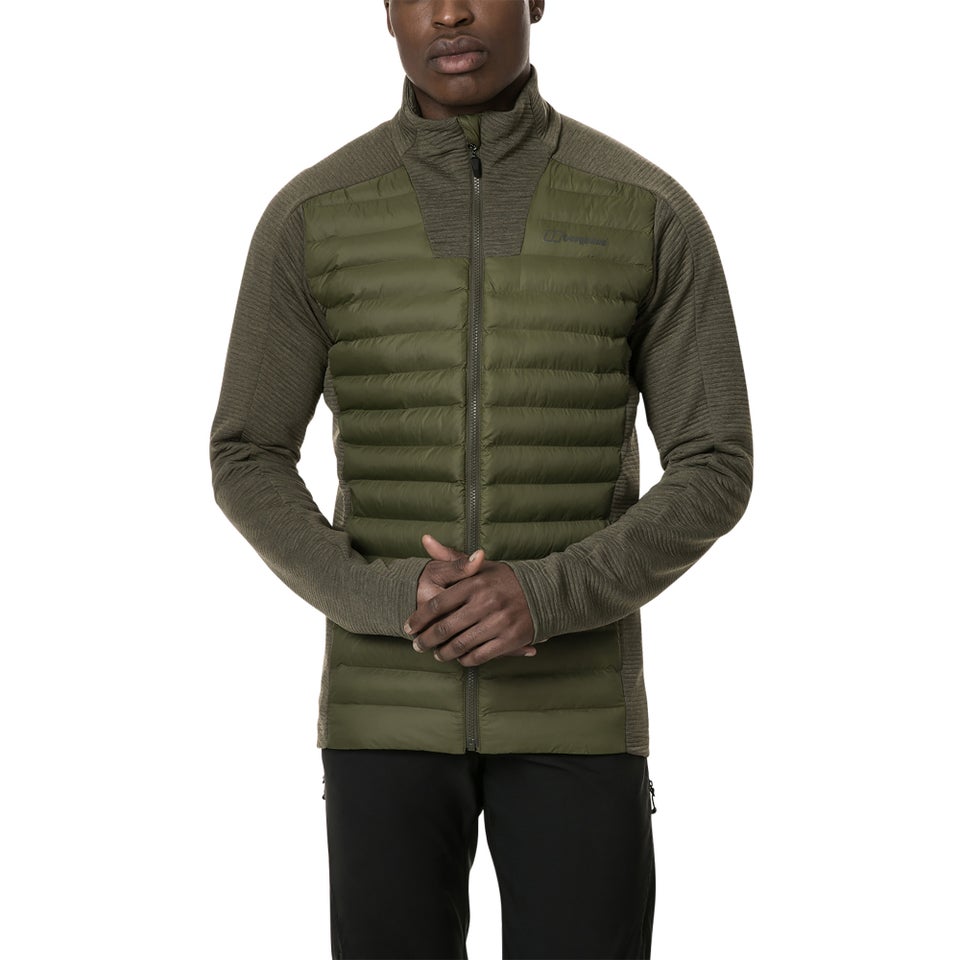 Men's Hottar Hybrid Insulated Jacket - Dark Green