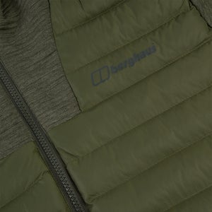 Men's Hottar Hybrid Insulated Jacket - Dark Green