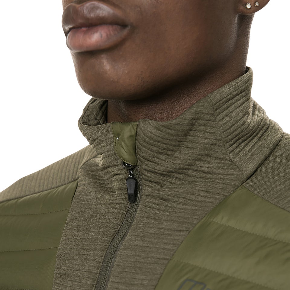 Men's Hottar Hybrid Insulated Jacket - Dark Green