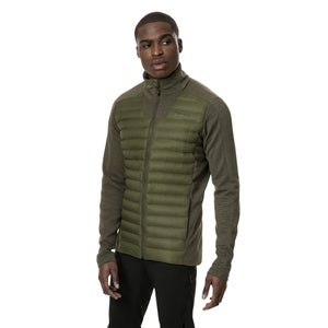Men's Hottar Hybrid Insulated Jacket - Dark Green