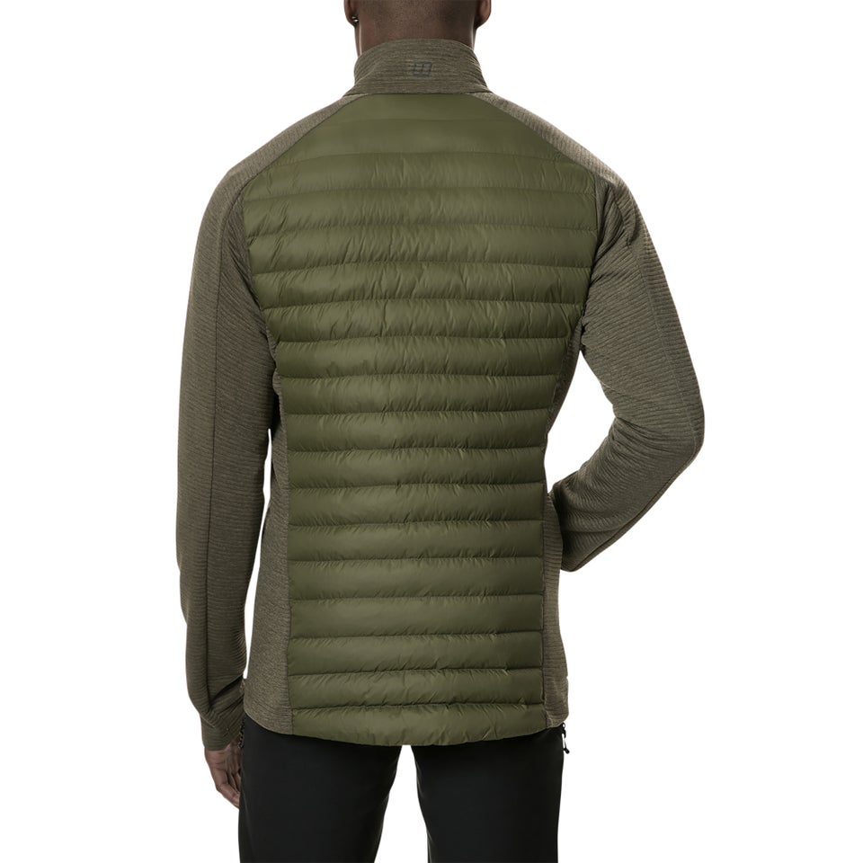Men's Hottar Hybrid Insulated Jacket - Dark Green