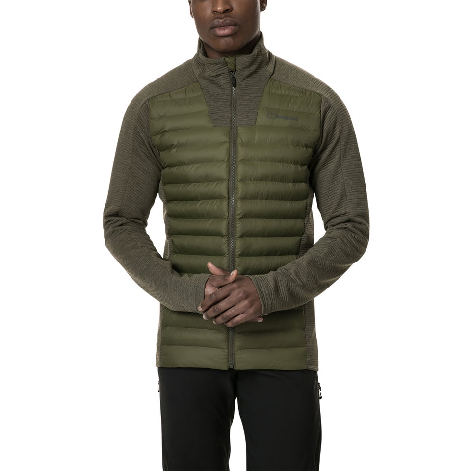 Men's Hottar Hybrid Insulated Jacket - Dark Green