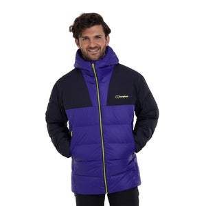 Men's Ronnas Reflect Down Jacket - Purple / Blue