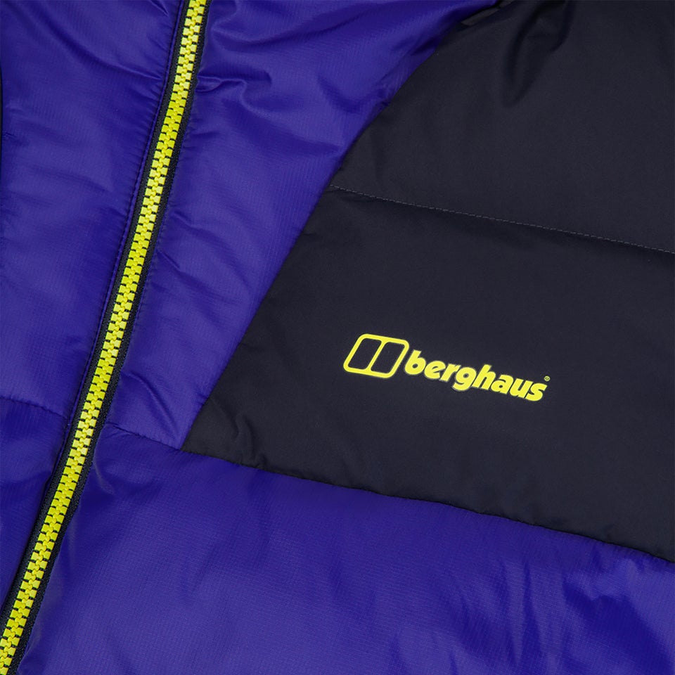 Men's Ronnas Reflect Down Jacket - Purple / Blue