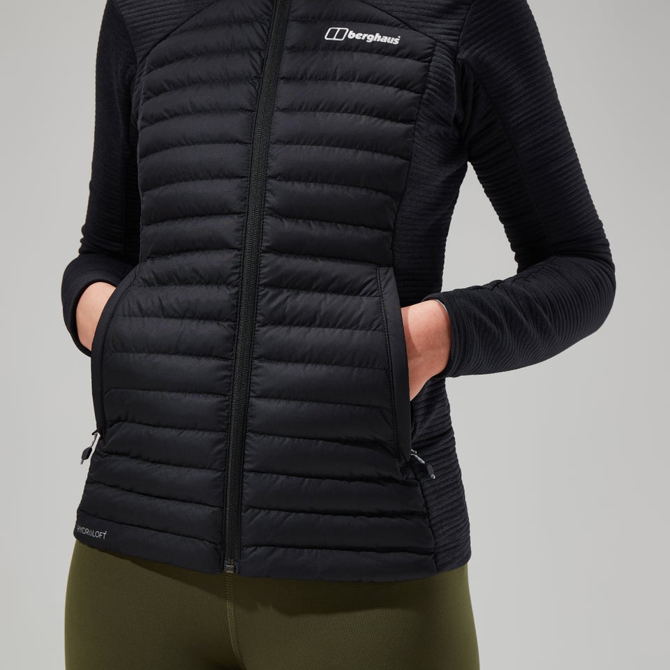 Women's Nula Hybrid Jacket - Black