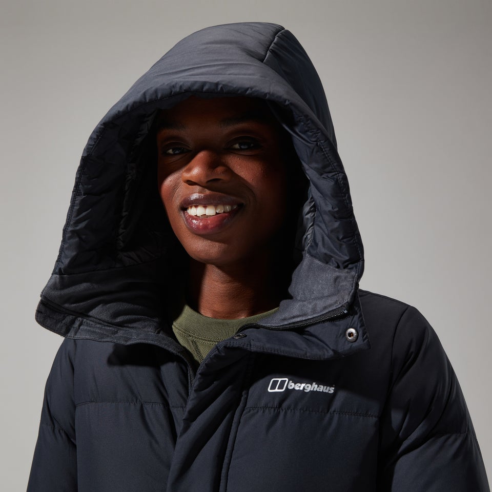 Women's Combust Reflect Long Jacket - Black