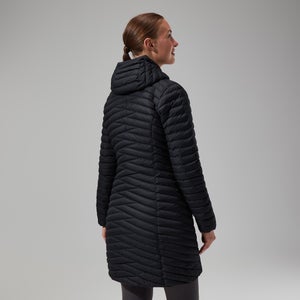 Women's Nula Micro Jacket Long - Black