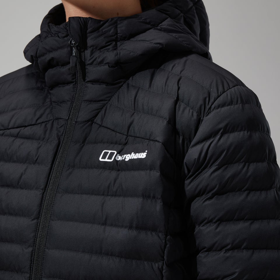 Women's Nula Micro Jacket Long - Black