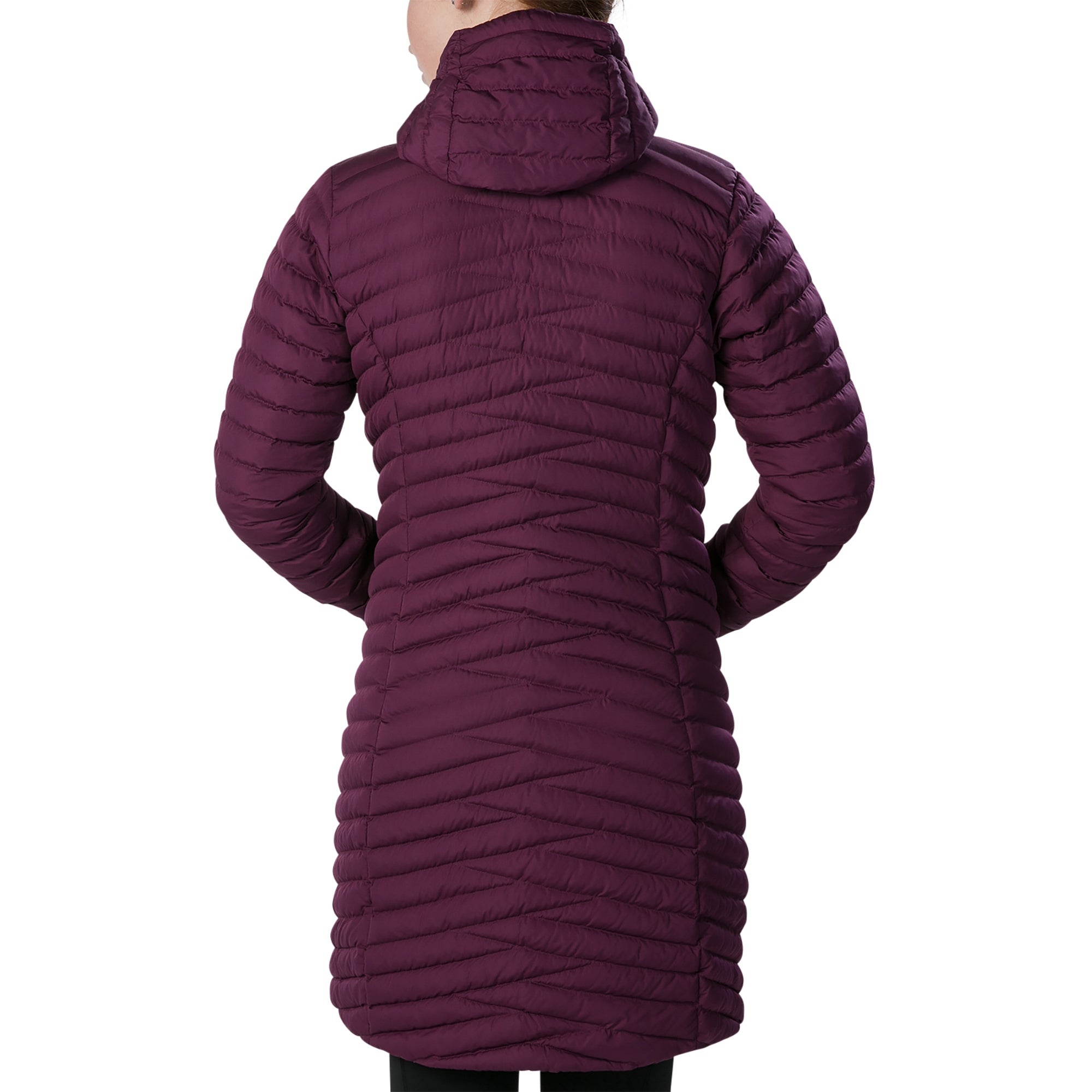 Women's Nula Micro Long Insulated Jacket - Purple | Berghaus