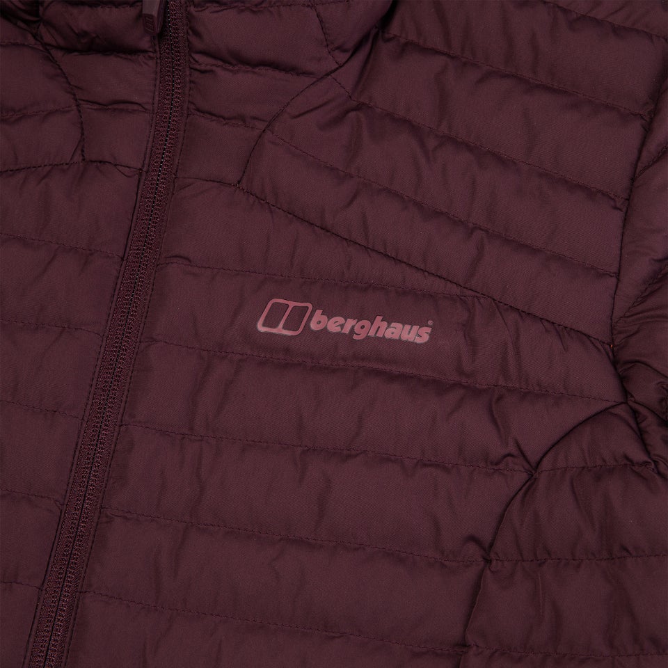 Women's Nula Micro Long Insulated Jacket - Purple