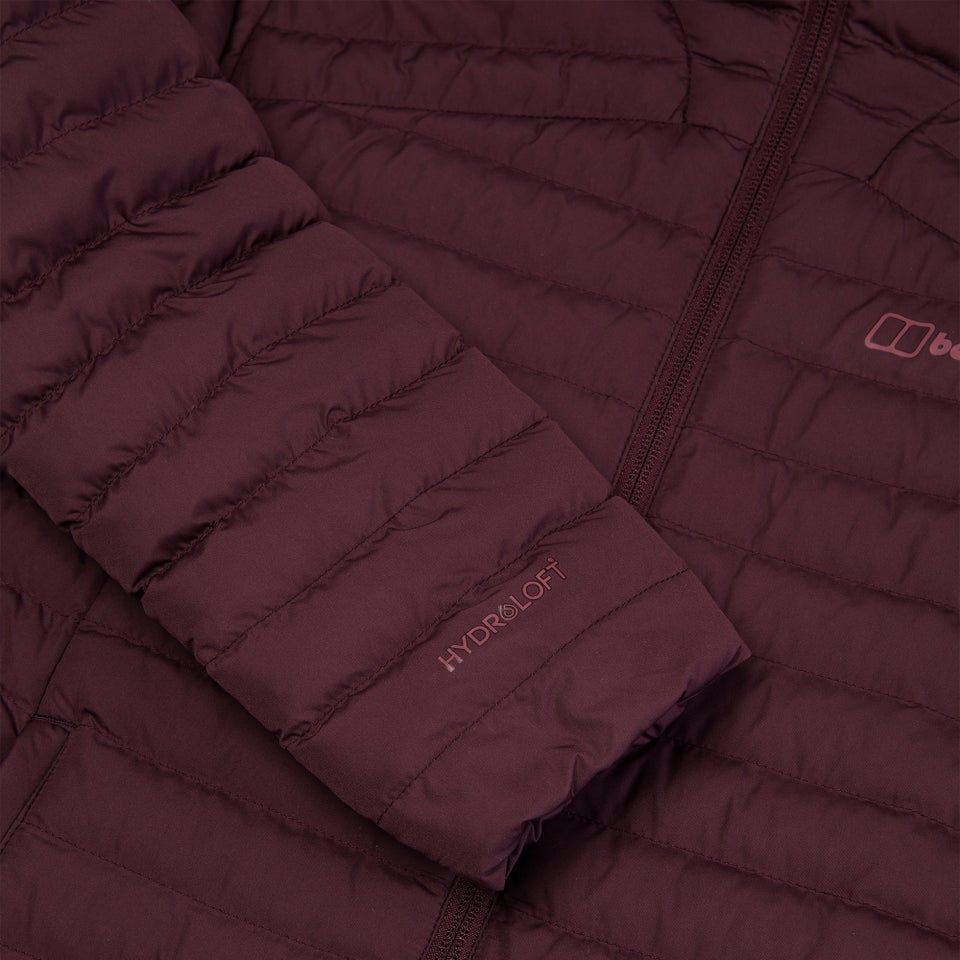 Women's Nula Micro Long Insulated Jacket - Purple