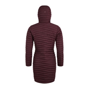 Women's Nula Micro Long Insulated Jacket - Purple