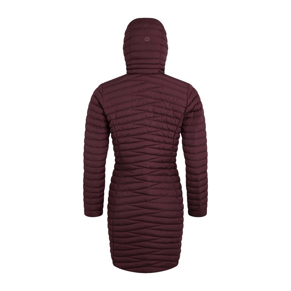 Women's Nula Micro Long Insulated Jacket - Purple