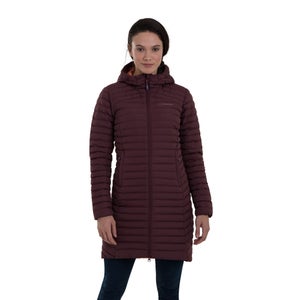 Women's Nula Micro Long Insulated Jacket - Purple