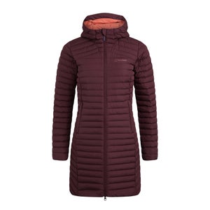 Women's Nula Micro Long Insulated Jacket - Purple