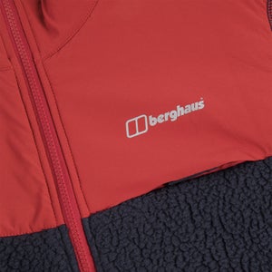 Men's Syker Jacket - Dark Blue/Dark Red