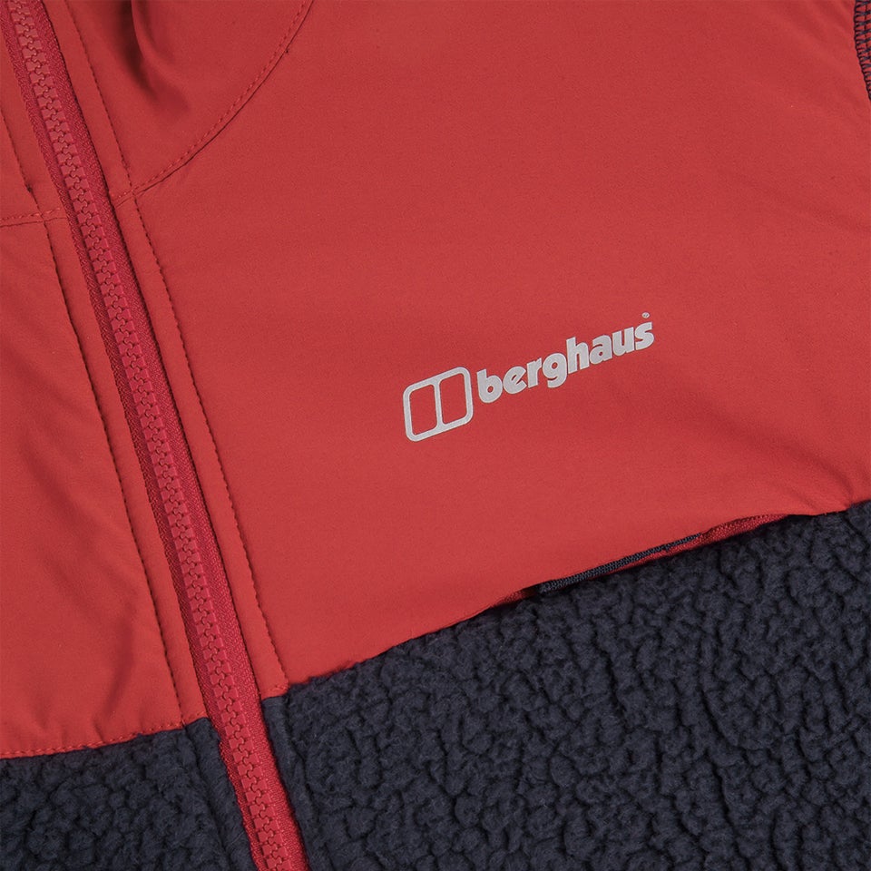 Men's Syker Jacket - Dark Blue/Dark Red