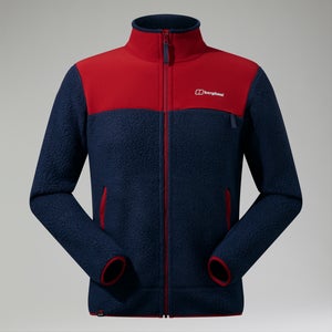 Men's Syker Jacket - Dark Blue/Dark Red