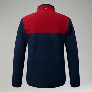 Men's Syker Jacket - Dark Blue/Dark Red