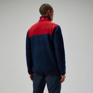 Men's Syker Jacket - Dark Blue/Dark Red