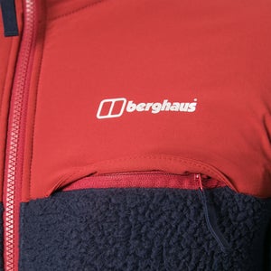 Men's Syker Jacket - Dark Blue/Dark Red