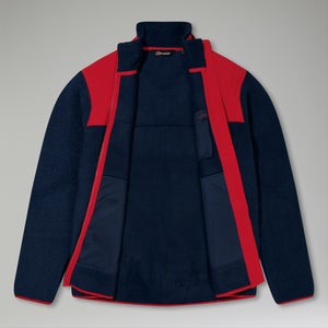 Men's Syker Jacket - Dark Blue/Dark Red