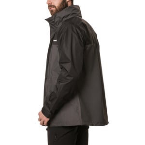 Men's Kinglas Waterproof Jacket - Grey / Black