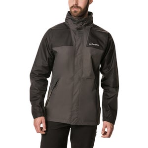 Men's Kinglas Waterproof Jacket - Grey / Black