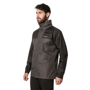 Men's Kinglas Waterproof Jacket - Grey / Black