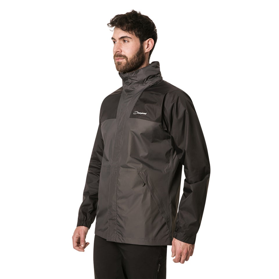 Men's Kinglas Waterproof Jacket - Grey / Black