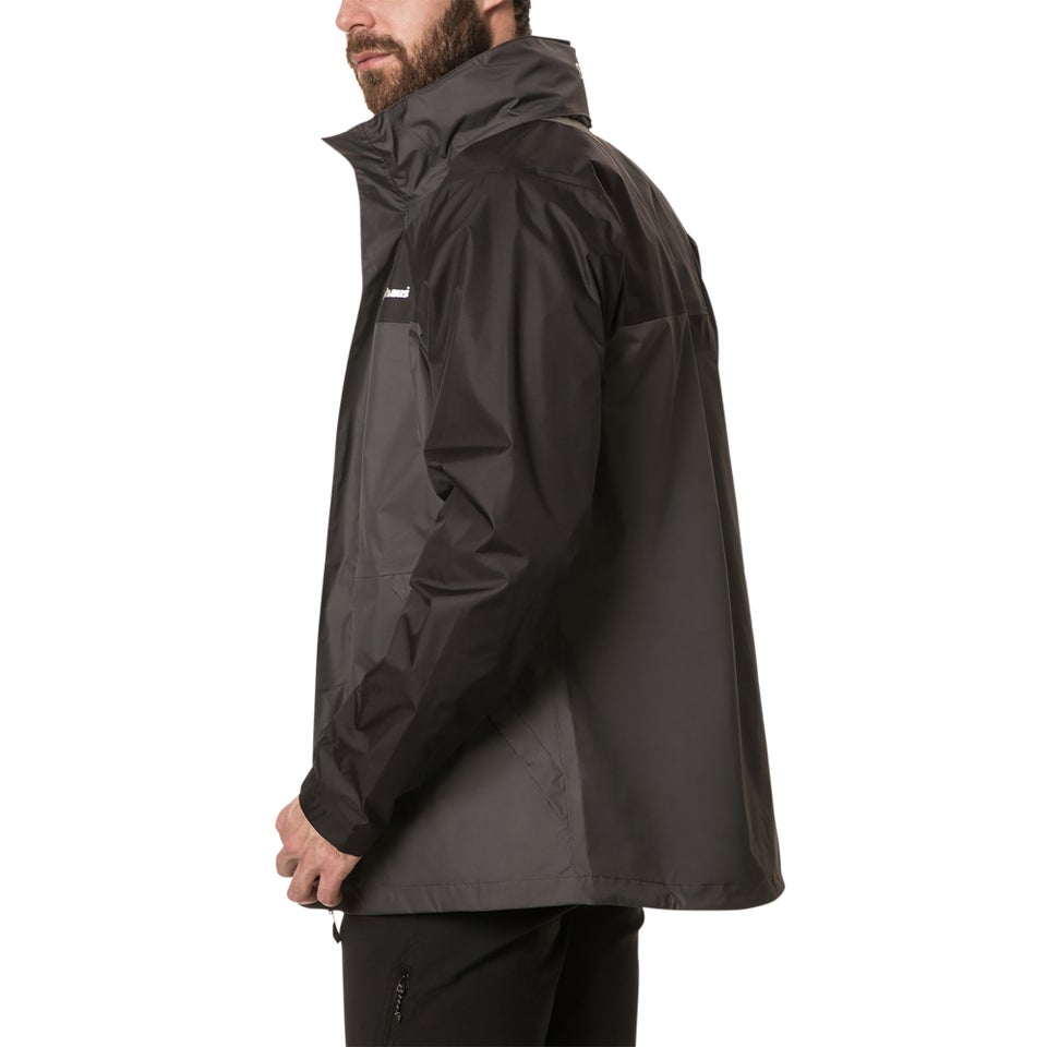 Men's Kinglas Waterproof Jacket - Grey / Black