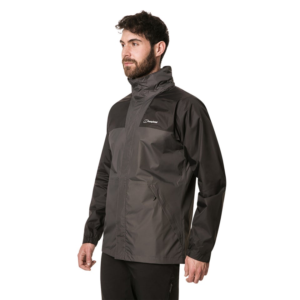 Men's Kinglas Waterproof Jacket - Grey / Black