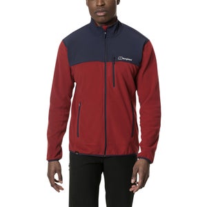 Men's Kyberg Polartec Fleece Jacket - Red / Blue